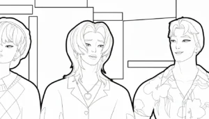 coloriage Saja Boys pour enfant de 6 ans