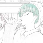 coloriage Saja Boys pour primaire
