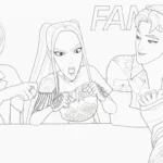 imprimer coloriage Saja Boys gratuit