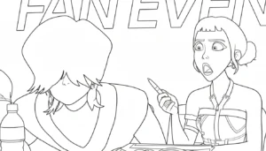 coloriage Saja Boys à imprimer kawaii