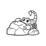 coloriage Scorpion a imprimer gratuitement