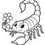 coloriage Scorpion a imprimer