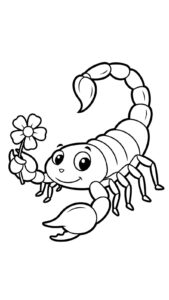 coloriage Scorpion a imprimer