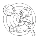 coloriage Space Jam et dessins