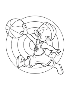 coloriage Space Jam et dessins