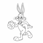 a imprimer coloriage Space Jam gratuit