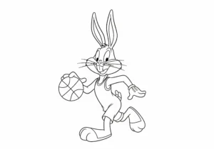 a imprimer coloriage Space Jam gratuit