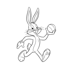 imprimer coloriage Space Jam pour enfant