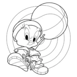 coloriage Space Jam à imprimer pdf gratuit