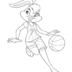 coloriage Space Jam à imprimer gratuitement pdf