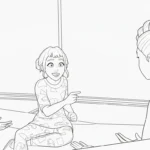 coloriage Zoey à imprimer pour enfant de 3 ans