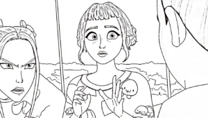 coloriage Zoey pour enfants a imprimer