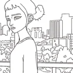 coloriage Zoey a colorier en ligne gratuitement