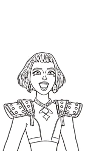 coloriage Zoey et dessins