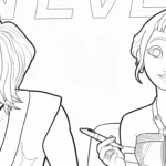 coloriage Zoey a imprimer gratuitement