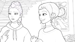 imprimer coloriage Zoey