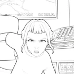 coloriage Zoey a imprimer gratuit