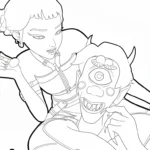 coloriage Zoey à imprimer a4