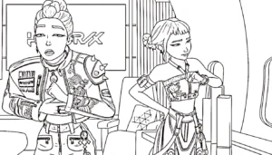 coloriage Zoey à imprimer pdf gratuit