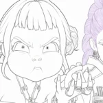 coloriage Zoey gratuit pour enfants