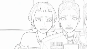 coloriage Zoey a dessiner en ligne