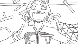 coloriage Zoey à imprimer gratuitement pdf