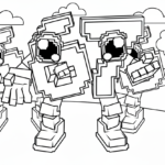 coloriage 67 brainrot updated et dessins