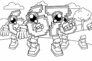 coloriage 67 brainrot updated et dessins