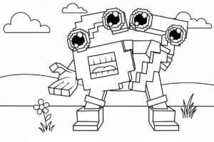 coloriage 67 brainrot updated à imprimer gratuit