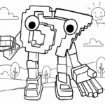 coloriage 67 brainrot updated à imprimer pour enfant de 8 ans