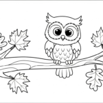 coloriage Automne update a imprimer pour enfant de 4 ans