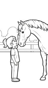 coloriage Cheval update gratuit a imprimer