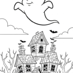 coloriage Halloween update pour primaire