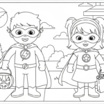 coloriage Halloween update à imprimer pdf gratuit