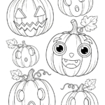 coloriage Halloween update à imprimer