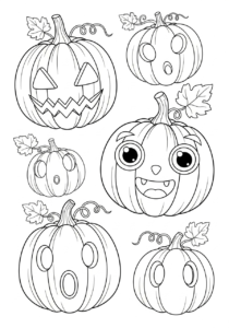 coloriage Halloween update à imprimer
