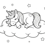 coloriage Licorne update et dessins