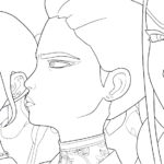 coloriage Mira KPOP pour enfant a imprimer gratuit