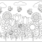 coloriage Paysage update a colorier en ligne