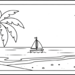 a imprimer coloriage Paysage update gratuit