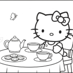 coloriage hello Kitty update a imprimer gratuitement