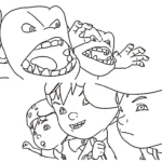 coloriage BOBOIBOY à imprimer pdf