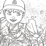 coloriage BOBOIBOY et dessins