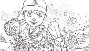 coloriage BOBOIBOY et dessins