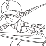 coloriage BOBOIBOY a imprimer gratuit