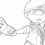coloriage BOBOIBOY et apprentissage