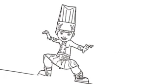 coloriage BOBOIBOY à imprimer pour enfants