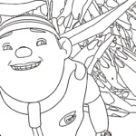coloriage BOBOIBOY à imprimer gratuitement pdf