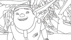 coloriage BOBOIBOY à imprimer gratuitement pdf