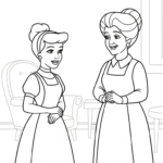 coloriage Cendrillon updated gratuit